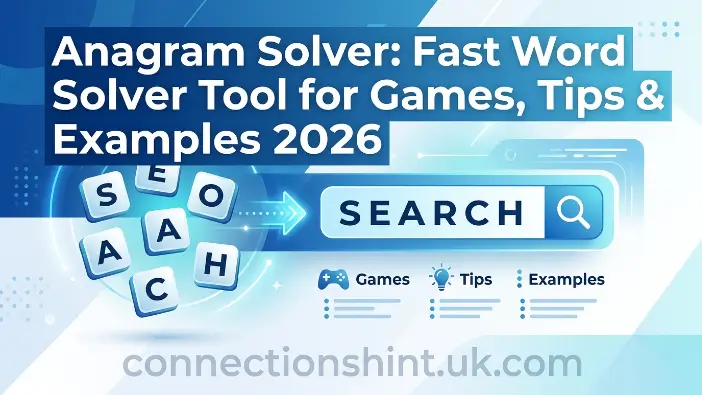 Anagram Solver