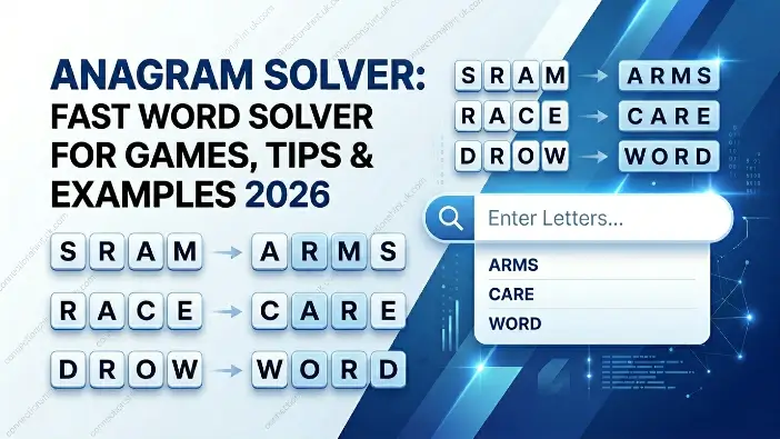 Anagram Solver