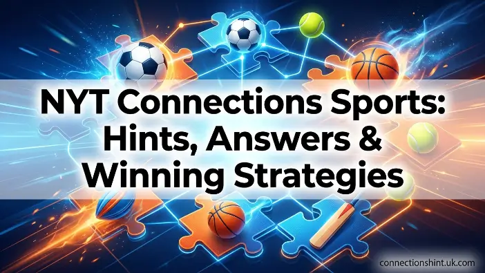 NYT Connections Sports