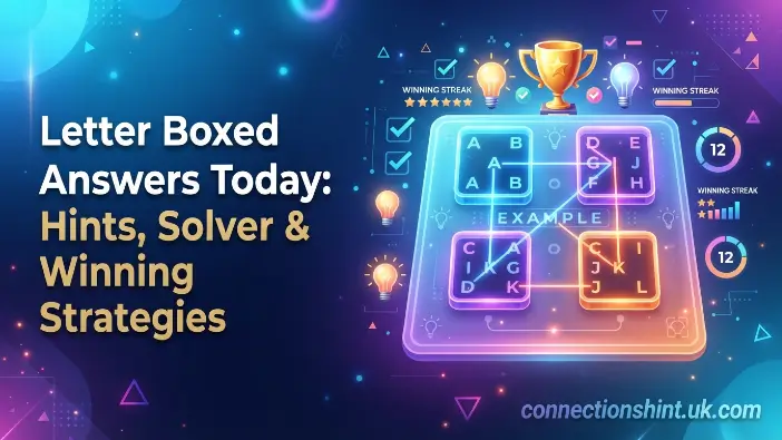 Letter Boxed Answers