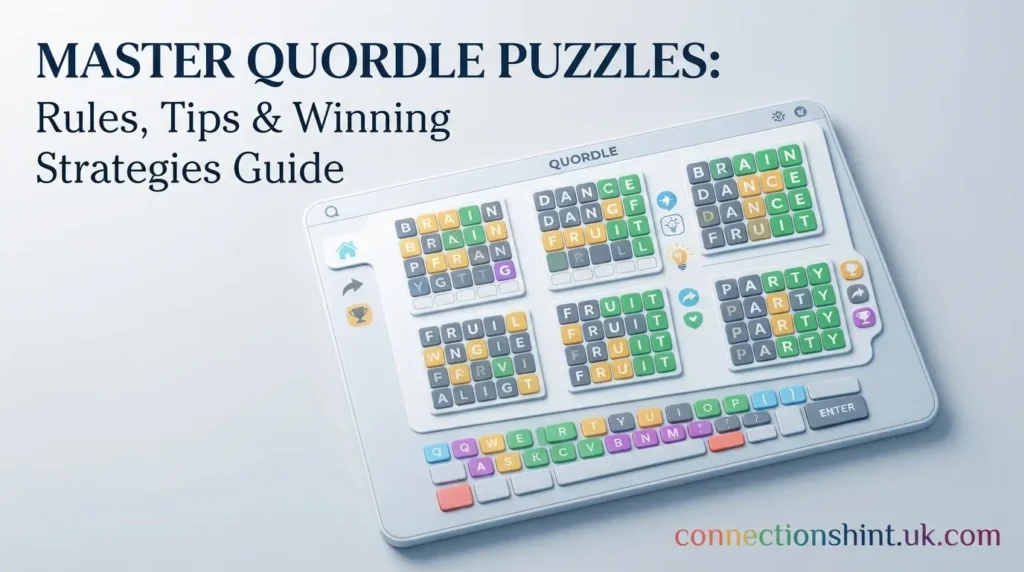 Quordle Puzzles